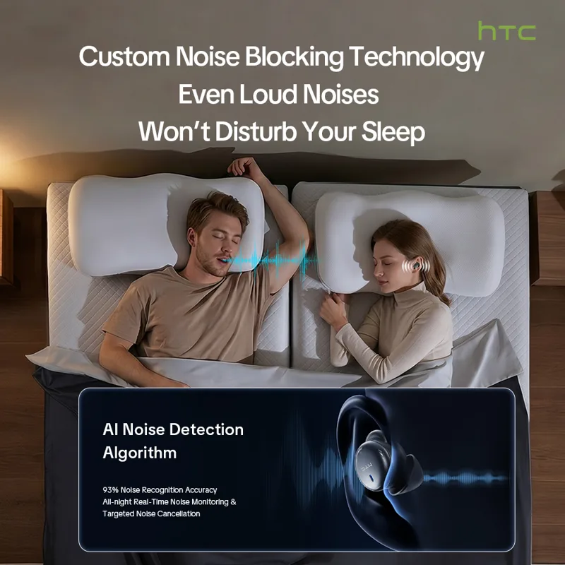 Fones de ouvido sem fio HTC NE - Earbuds Charging Case avaliação e preço