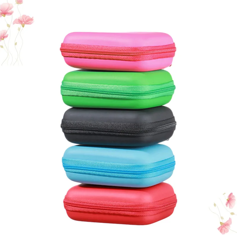 2 Peças Estojo Rígido Compacto - Headphone Case Hard avaliação e preço
