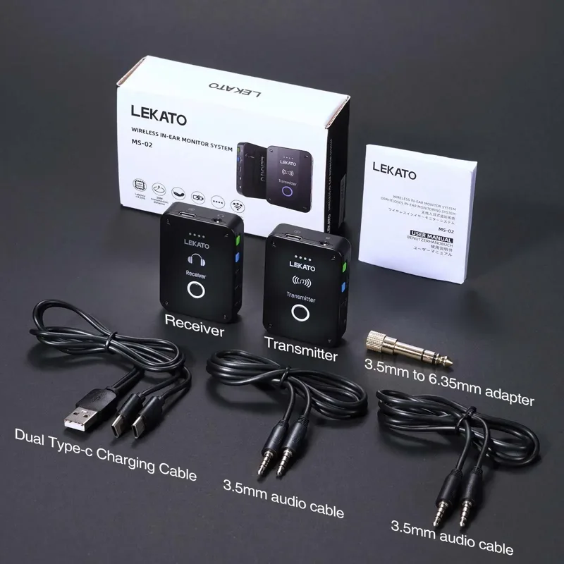 Lekato Ms-02 Sistema Iem sem f - In Ear Monitor Iem avaliação e preço