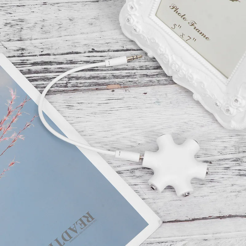 Adaptador Divisor de Áudio par - Earphone Splitter Jack avaliação e preço