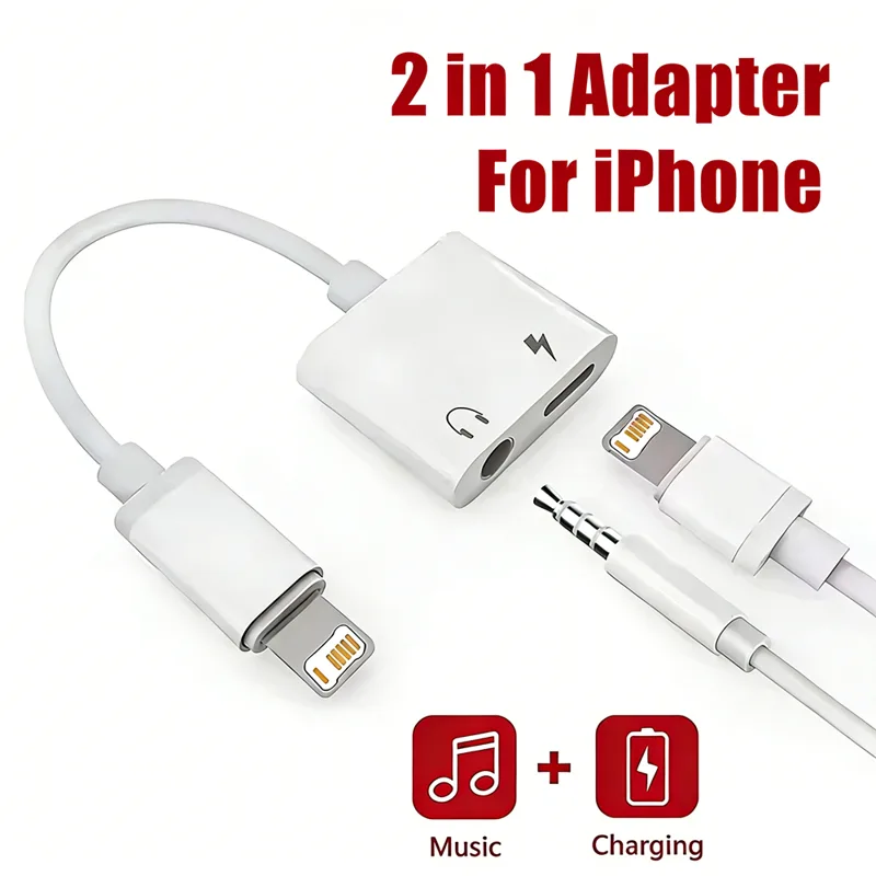 Adaptador de Áudio e Carregame - Earphone Splitter Jack avaliação e preço