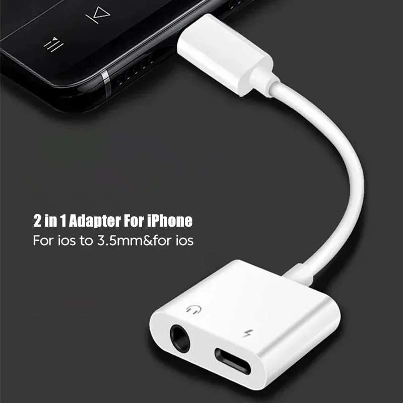 Adaptador de Áudio e Carregame - Earphone Splitter Jack avaliação e preço