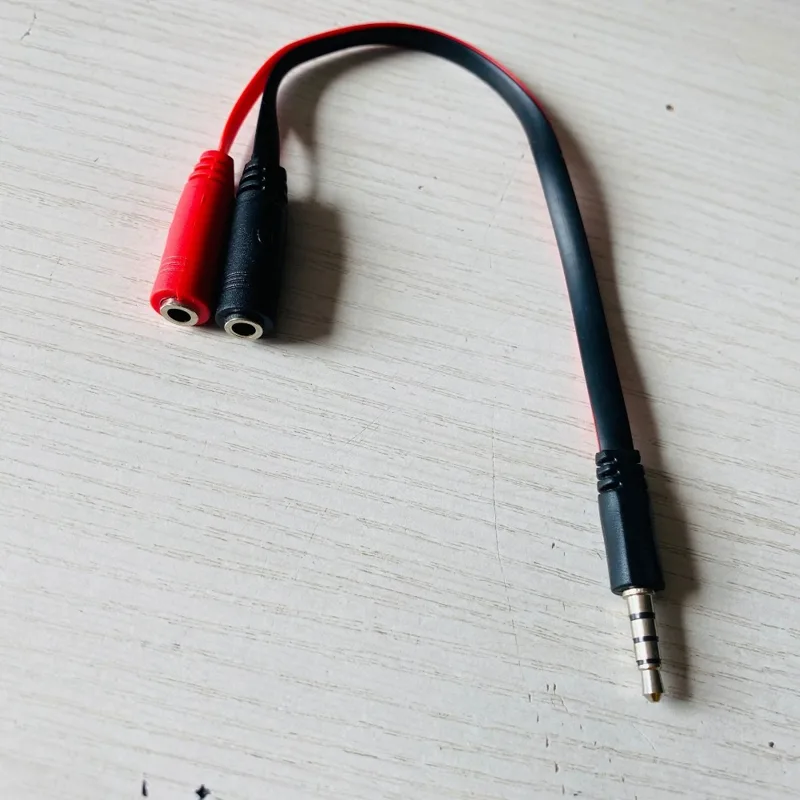 1 macho para 2 fêmea 3.5 jack  - Earphone Splitter Jack avaliação e preço