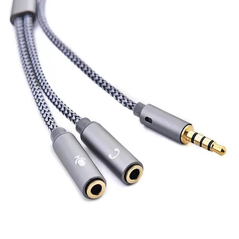 Divisor de áudio de 3,5 mm Y J - Earphone Splitter Jack avaliação e preço