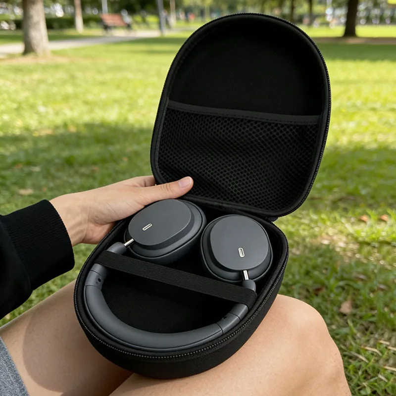 Estojo Rígido Multiuso Preto e - Headphone Case Hard avaliação e preço