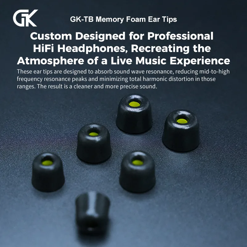 GK-TB 3 pares (6 peças) de alm - Earphone Foam Tip avaliação e preço