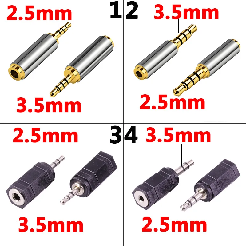 Jack 3.5mm a 2.5mm adaptador d - Cable Extension 3.5 avaliação e preço