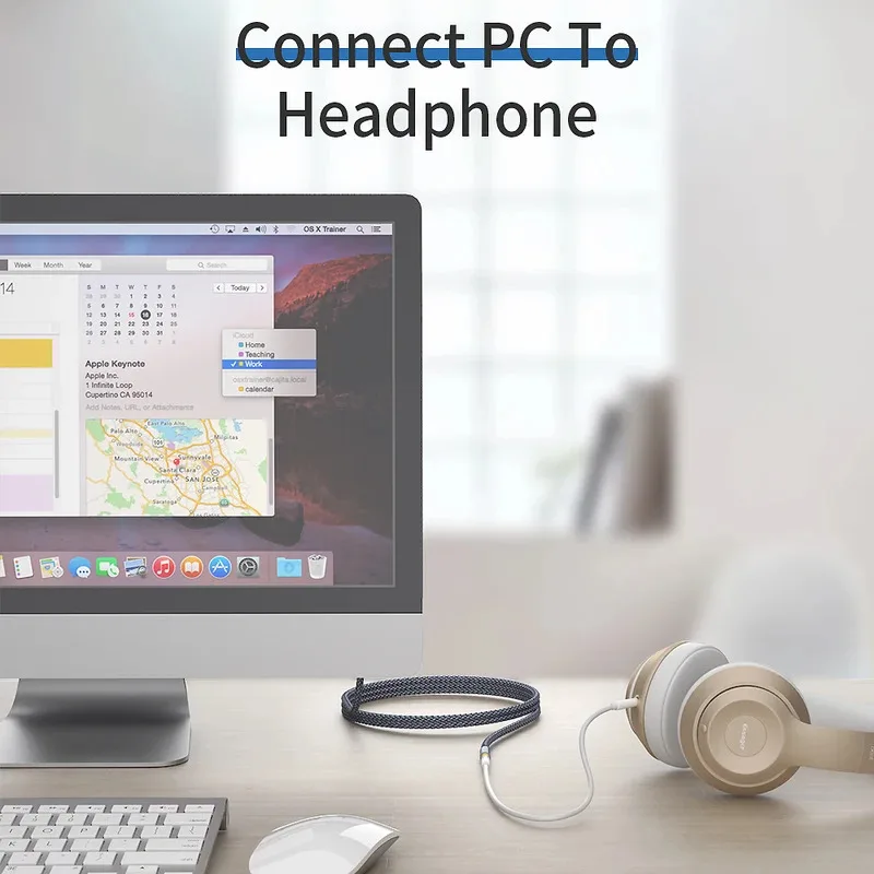 Cabo de Extensão para Fones de - Earphone Splitter Jack avaliação e preço