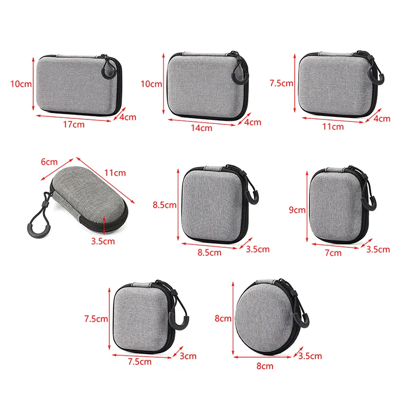 NOVO Estojo Portátil à Prova d - Headphone Case Hard avaliação e preço