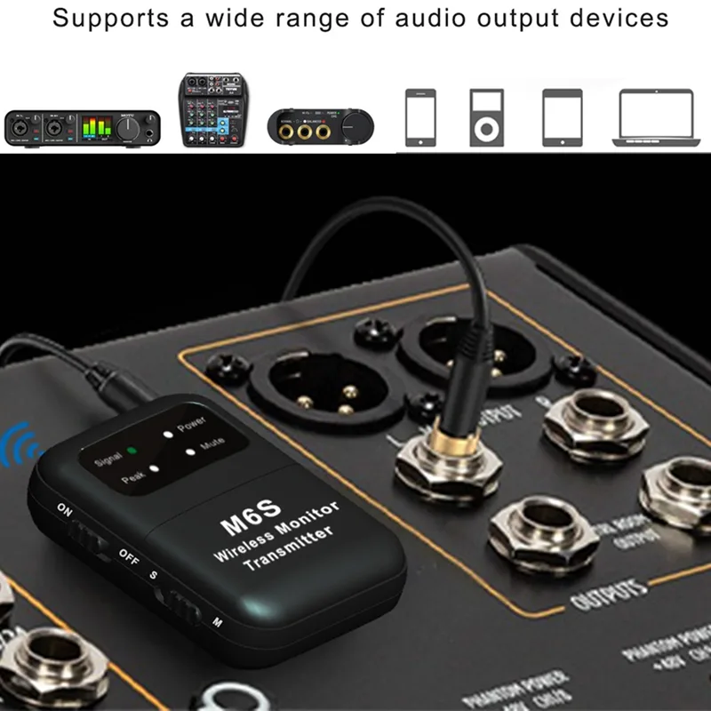 A73E-2.4G sem fio no sistema d - In Ear Monitor Iem avaliação e preço