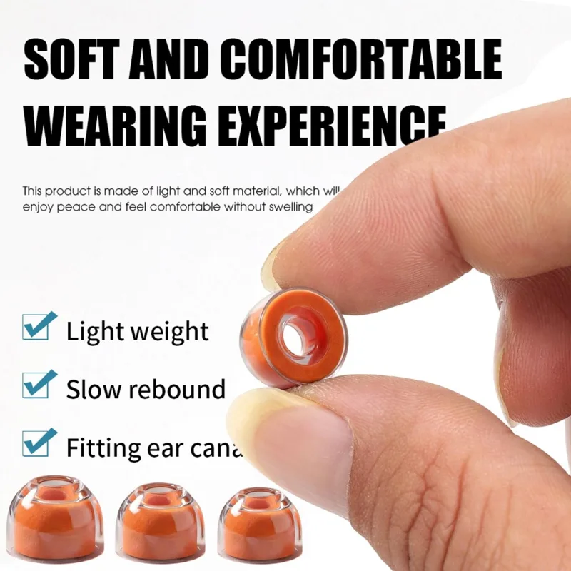 1-3 Pares de Pontas de Ouvido  - Earphone Foam Tip avaliação e preço