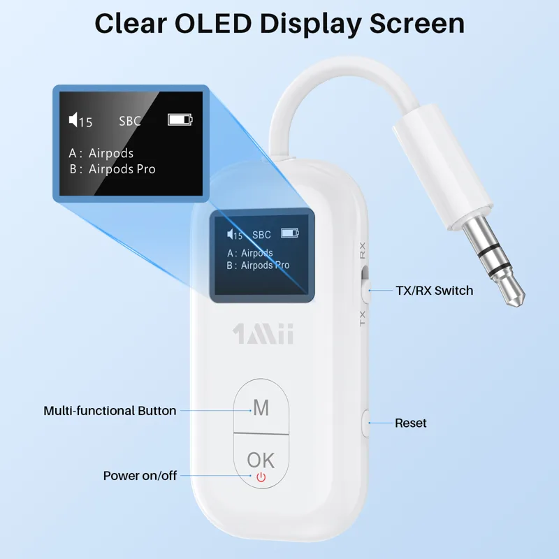 Adaptador Bluetooth 1Mii Airpl - Bluetooth Adapter Receiver avaliação e preço