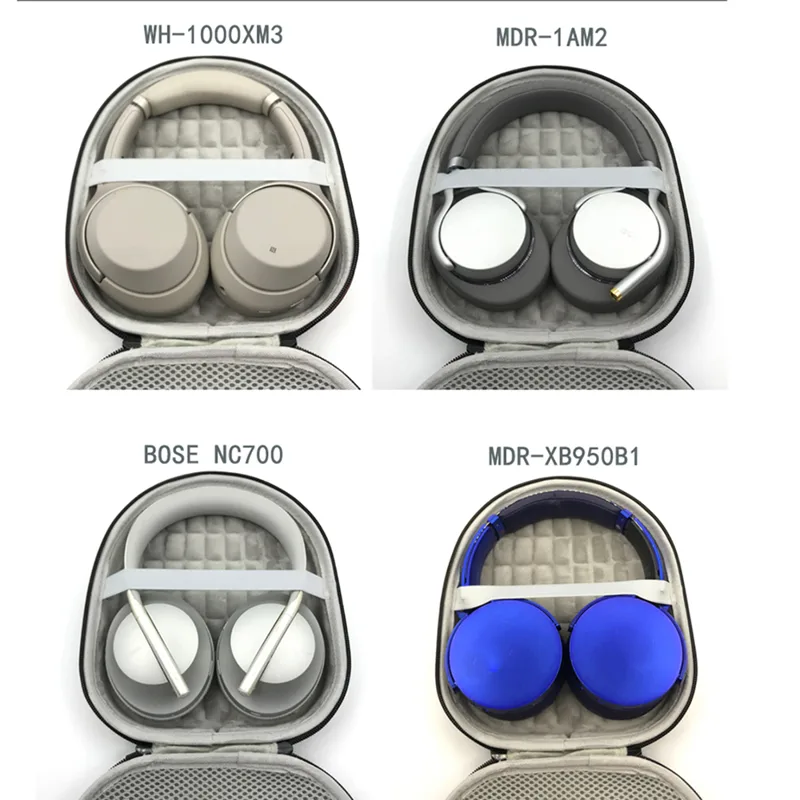 Estojo rígido portátil para fo - Headphone Case Hard avaliação e preço