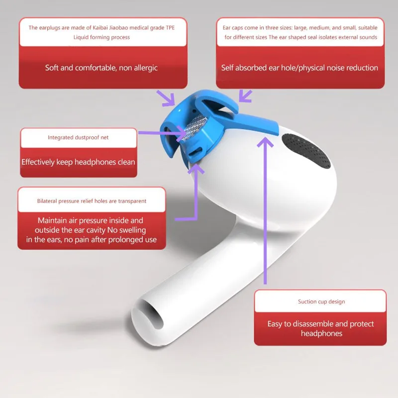 Capa de fone de ouvido com can - Silicone Ear Tip Replacement avaliação e preço